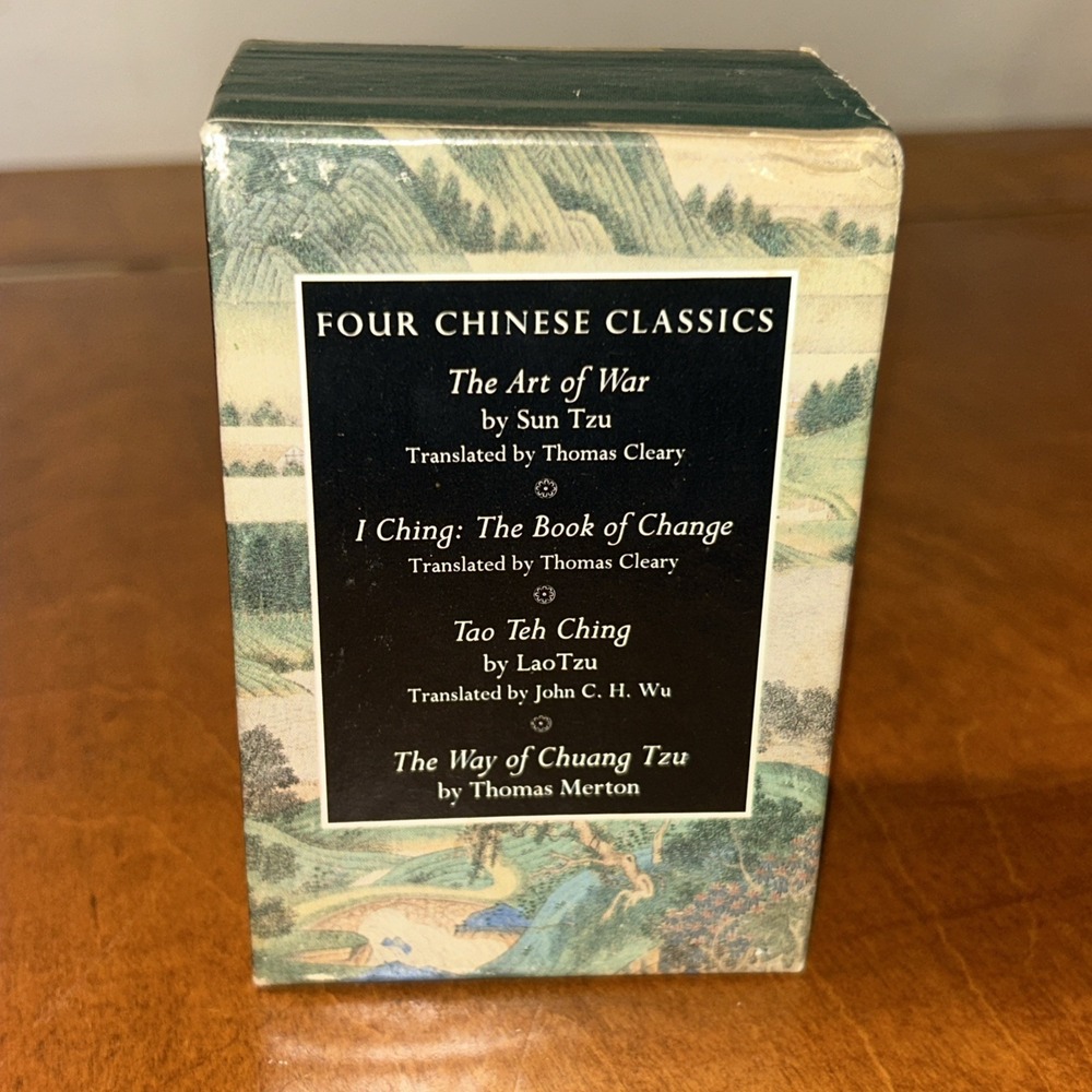 Four Chinese Classics Art Of War, I Ching, Tao Teh Ching, Chuang Tzu Box Set